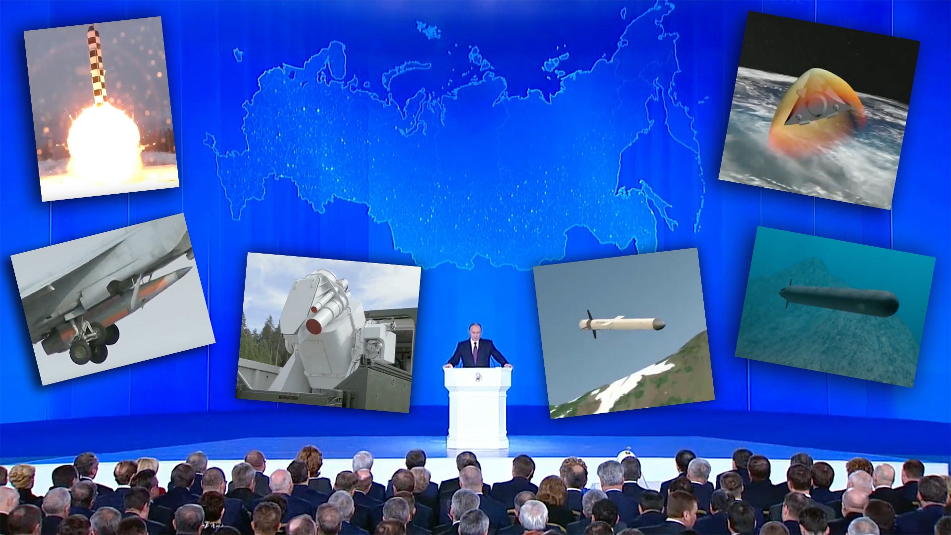 Here’s The Six Super Weapons Putin Unveiled During Fiery Address