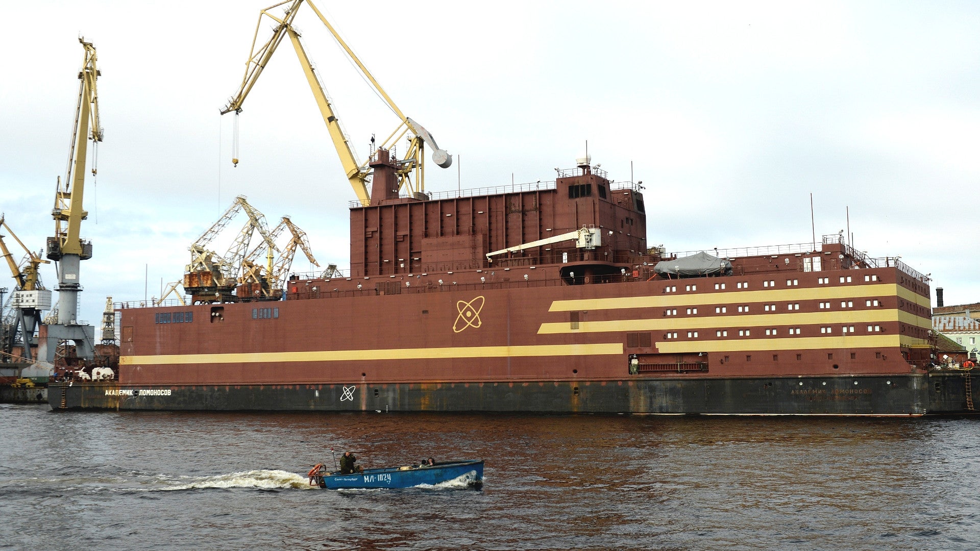 Here’s What We Know About Russia’s New Floating Nuclear Power Plant Heading To The Arctic