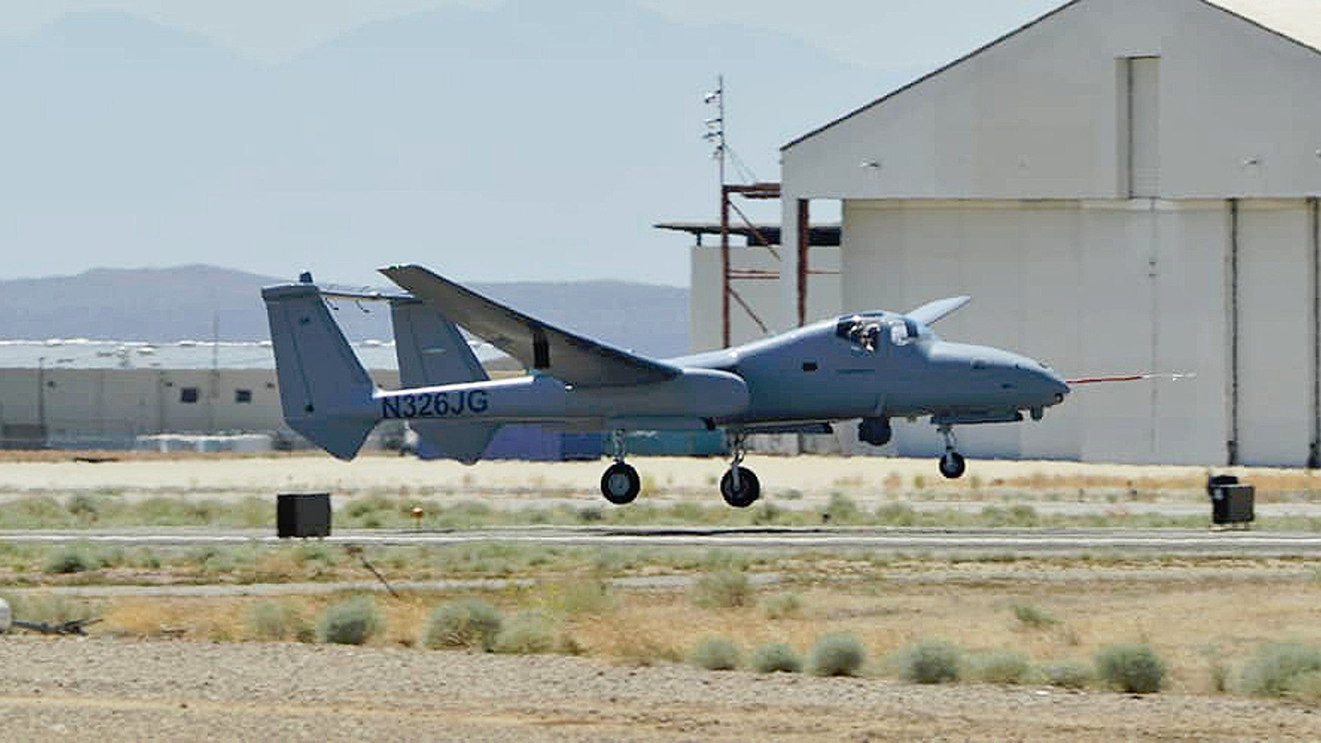 Northrop Grumman’s ‘H03’ Firebird Spy Plane Is Now Flying At Mojave Air and Space Port
