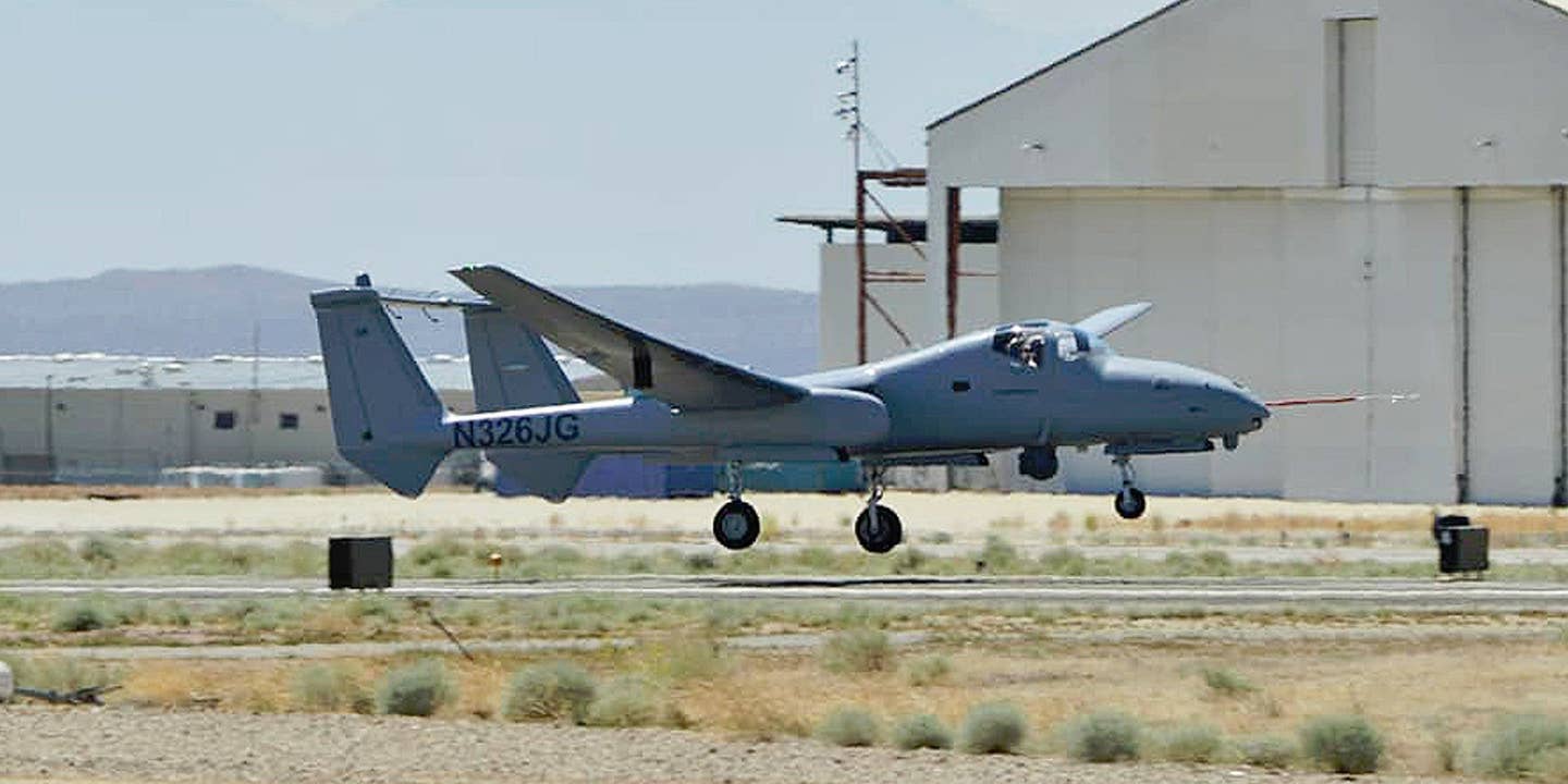Northrop Grumman’s ‘H03’ Firebird Spy Plane Is Now Flying At Mojave Air and Space Port