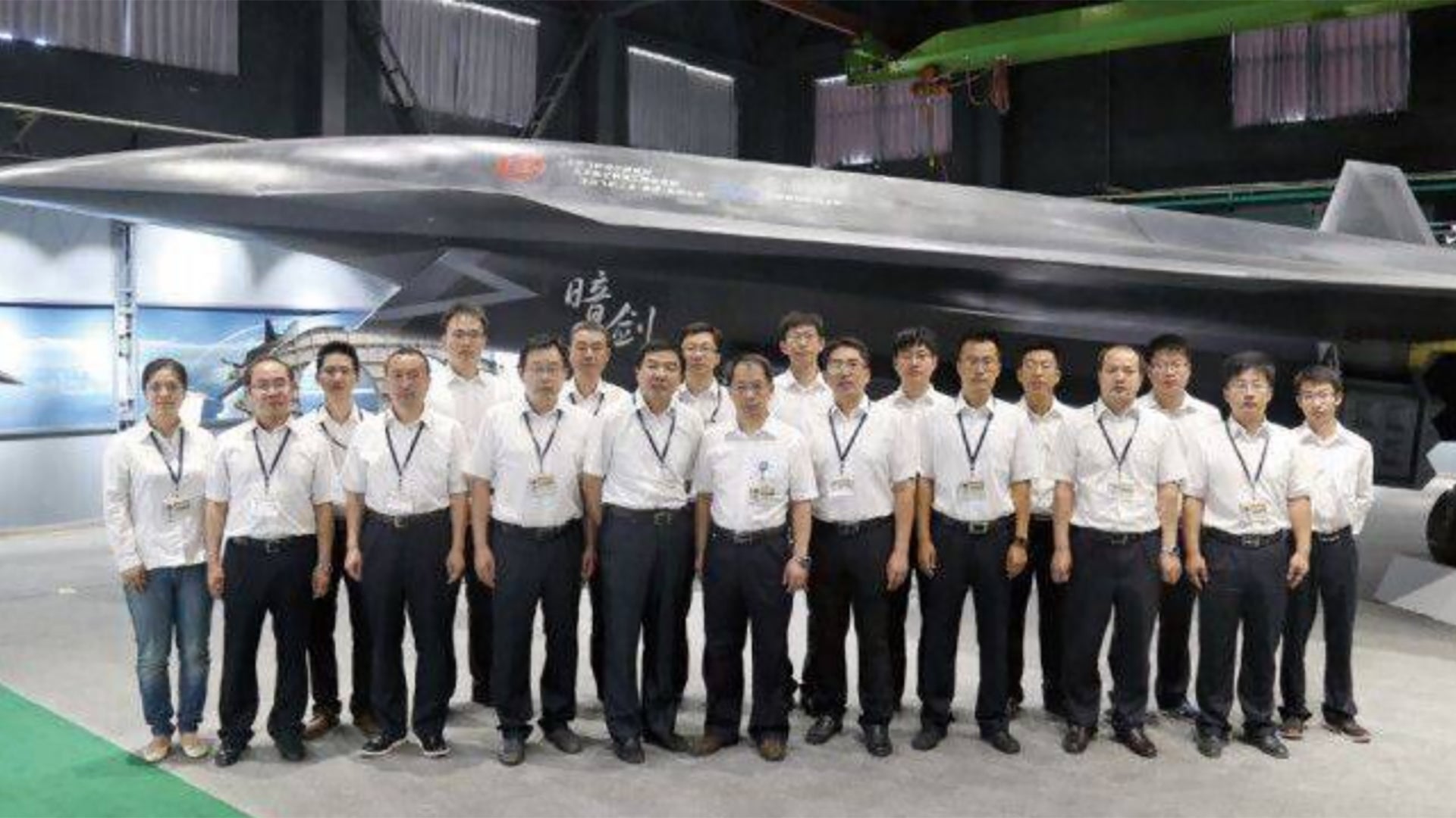 Image Of China’s Stealthy ‘Dark Sword’ Fighter-Like Combat Drone Emerges