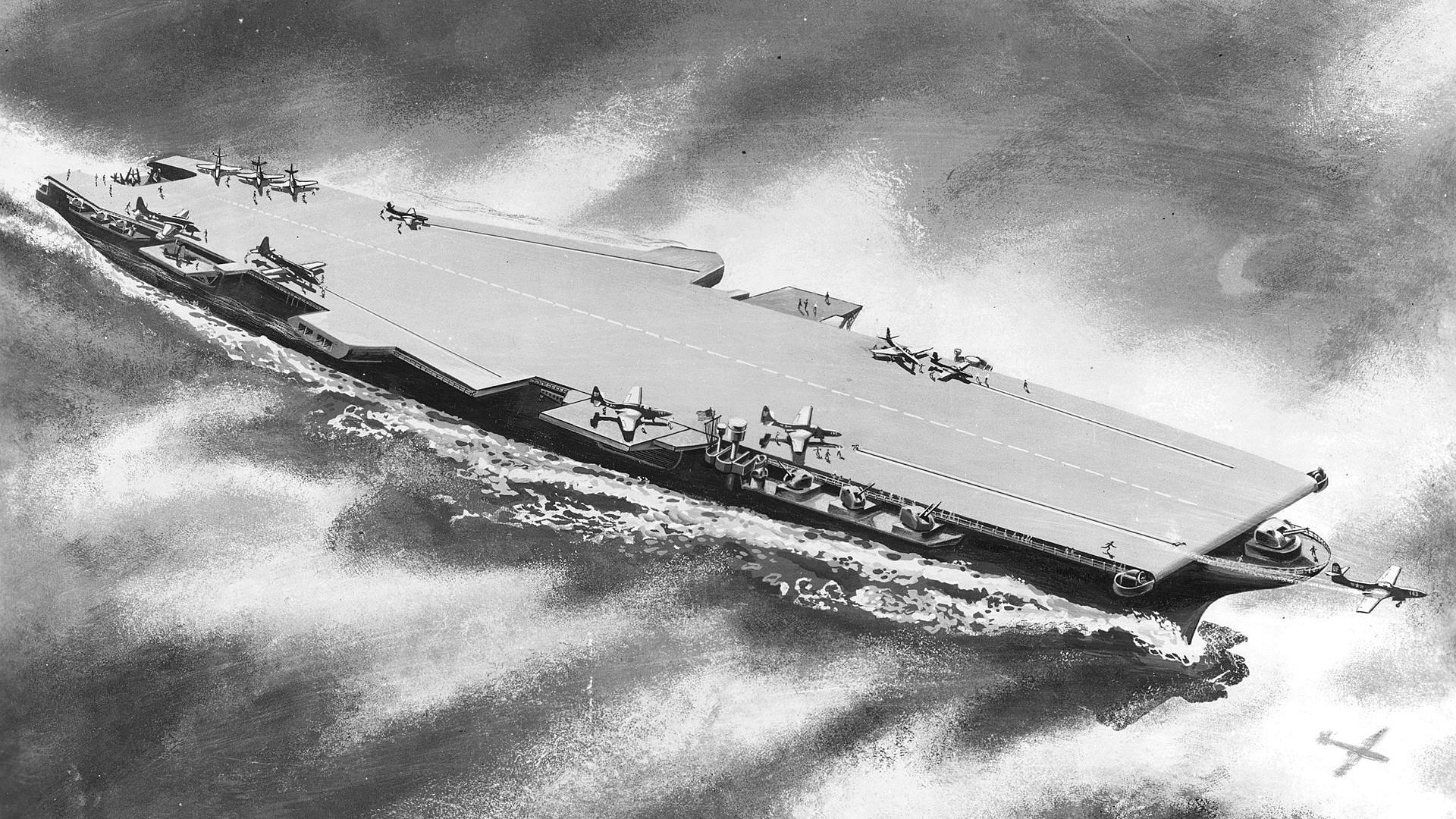 The Nuclear Bomber Carrying USS United States Was Going To Be America’s First Supercarrier