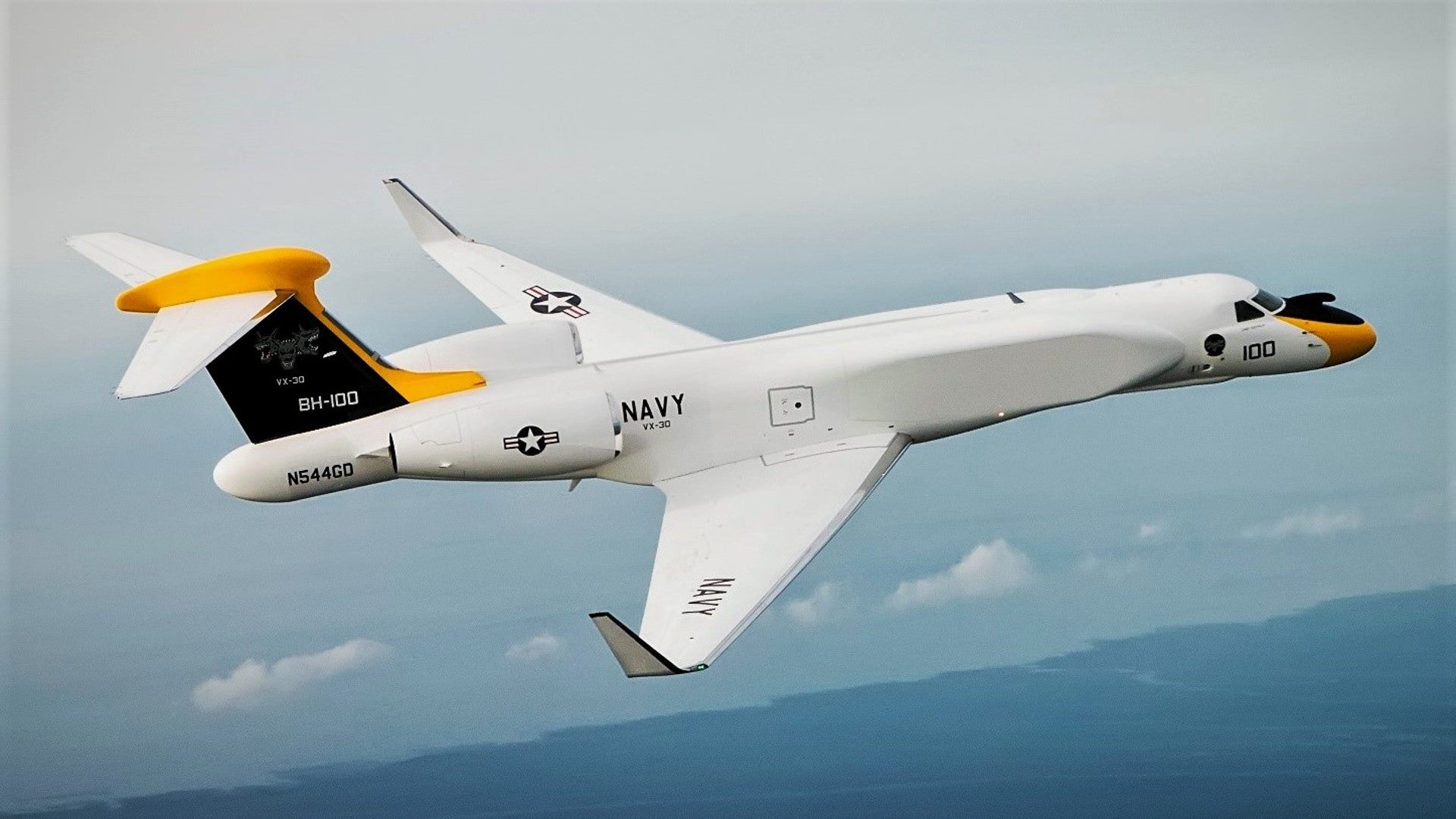 Behold The First Official Photo Of The Navy’s New NC-37B Missile Tracking Jet