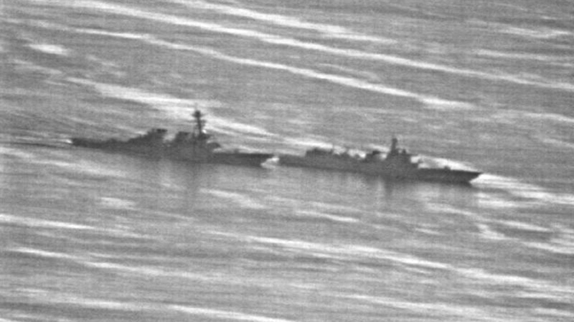 U.S. Navy Releases Images Of Chinese Warship’s Dangerous Maneuvers Near Its Destroyer