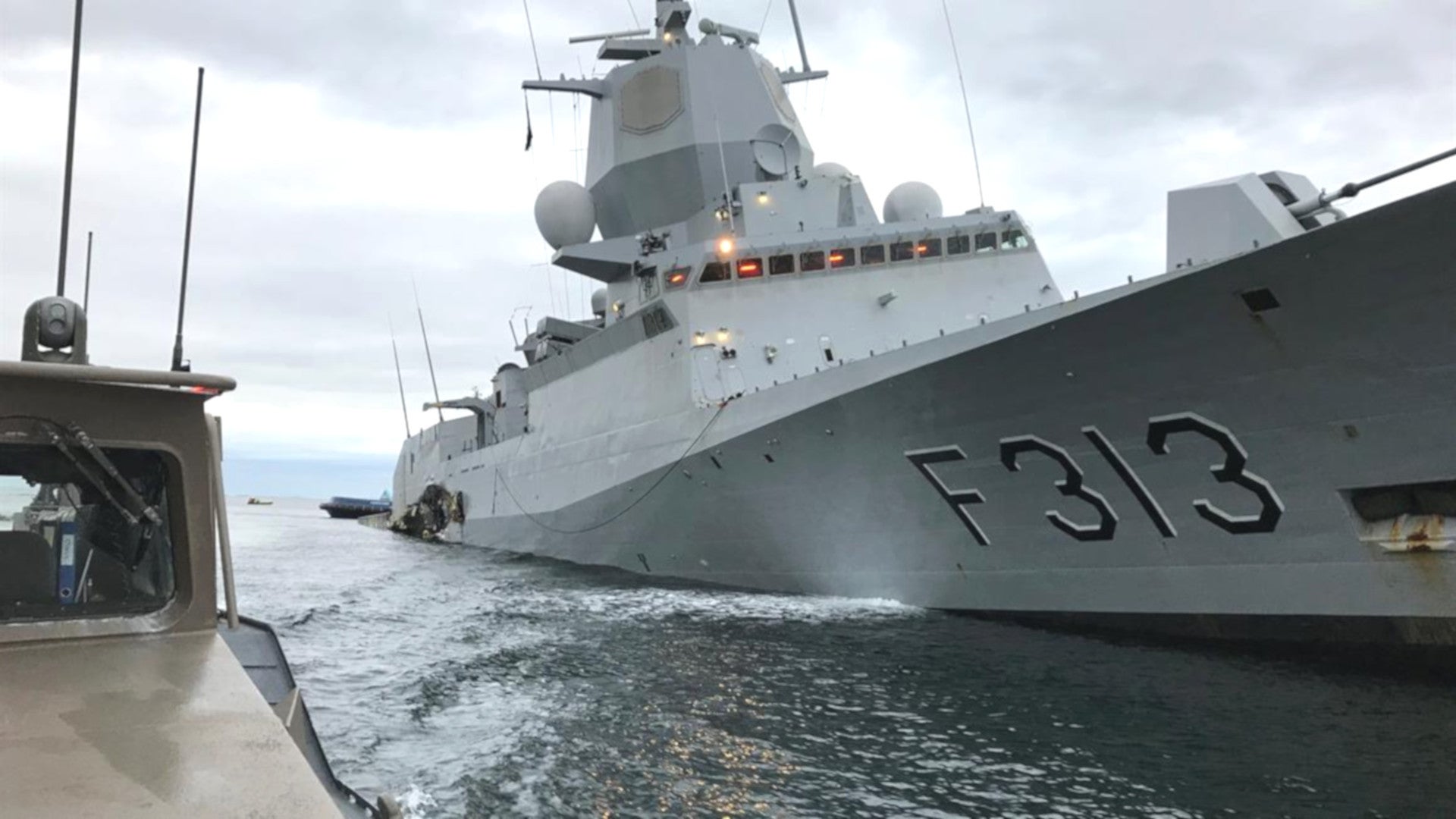 Norwegian Frigate To Oil Tanker Before Collision: ‘We Have Everything Under Control’