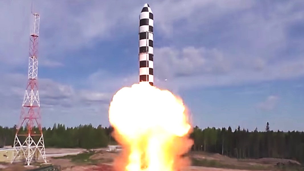 Russia’s Satan 2 ICBM Service Entry Delayed As Arms Control Deals Falter