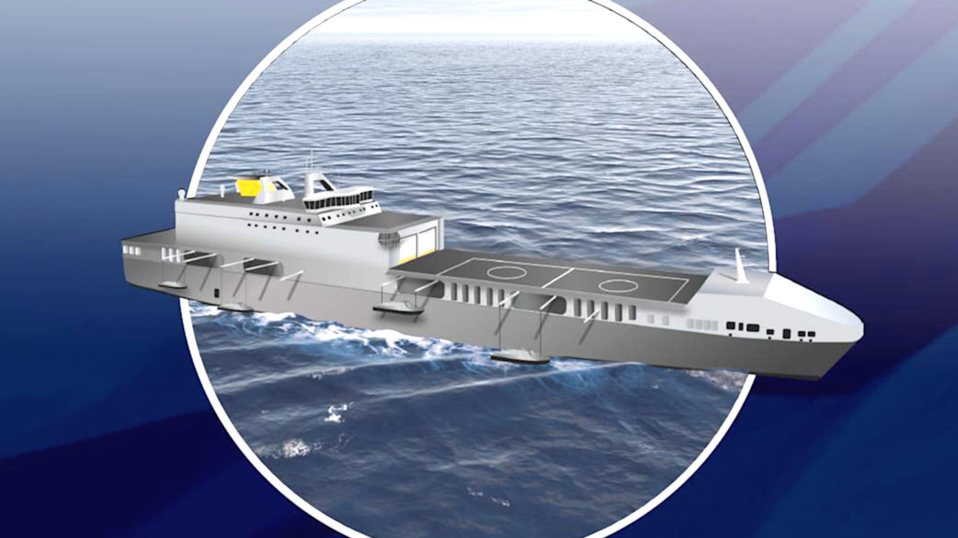 Royal Navy Wants Amphibious Ships That Looks Just Like Secretive U.S. Spec Ops Mothership