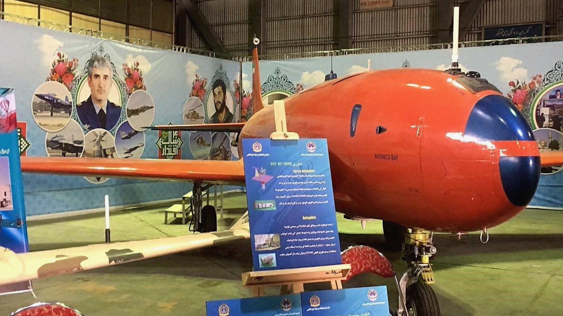 Iran’s Newest ‘Homemade’ Drone Is An Unmanned Conversion Of A 1940s American Jet Trainer