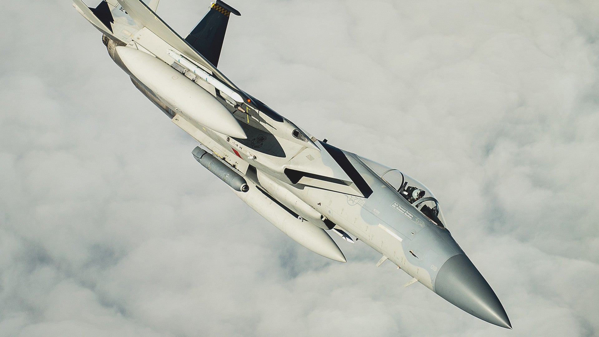 F-15C Eagle’s New Infrared Search And Track Pod Spotted At Huge Exercise In Alaska