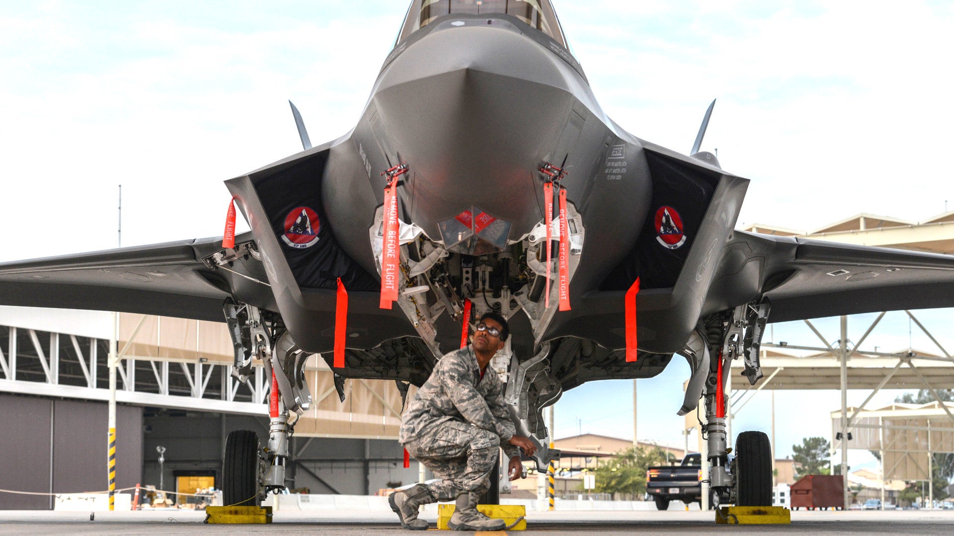 U.S. F-35s Won’t Hit 80 Percent Mission Capable Goal Amid Spare Parts Supply Problems