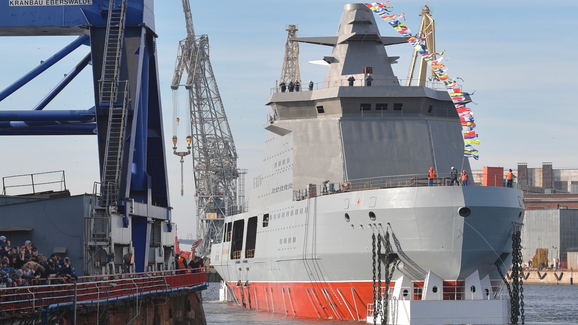 Russia Is Eying More Armed Icebreakers After Launching Missile-Toting Arctic Patrol Ship