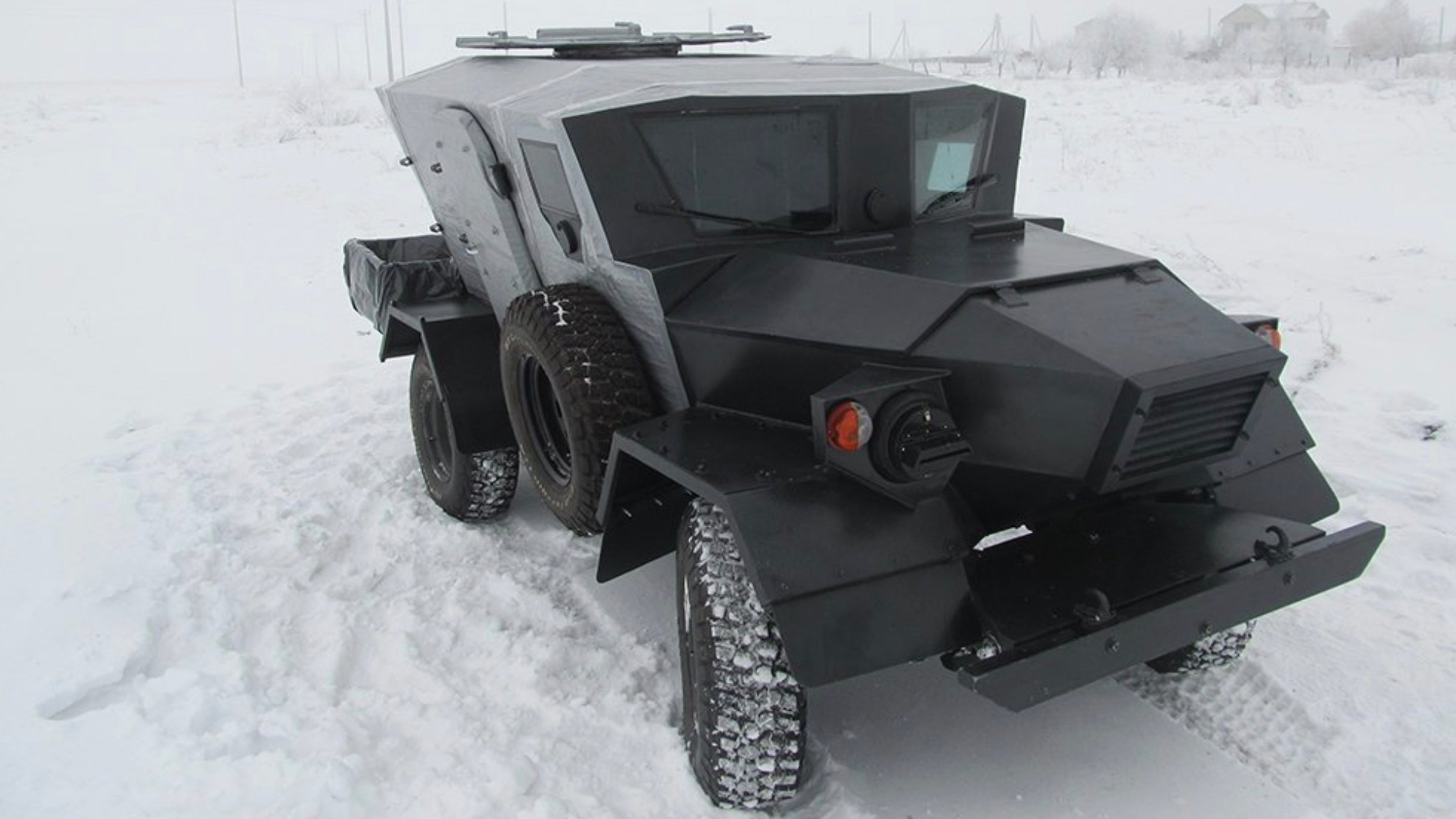 Russia’s New Helicopter-Transportable Armored Buggy Looks Like A Plague Doctor Mobile