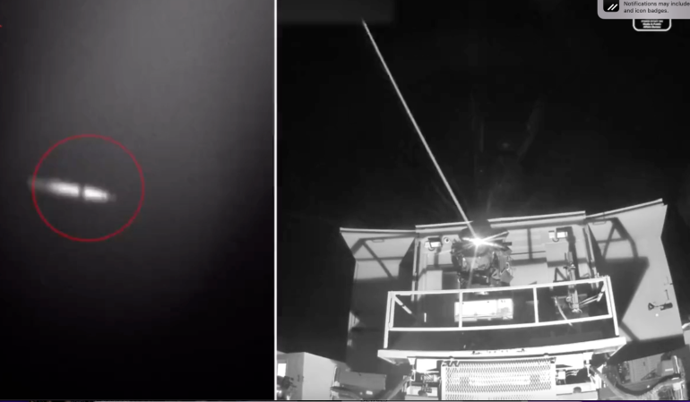 Israel’s ‘Iron Beam’ Laser Successfully Downs Rockets, Drones, Mortars