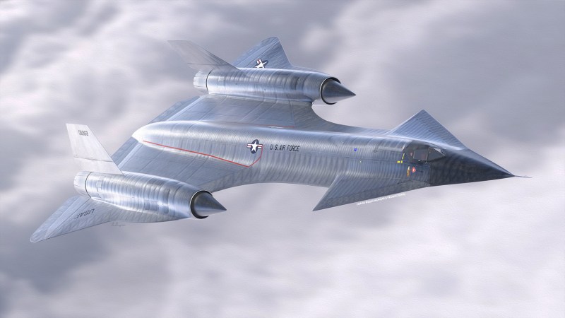 SR-71 Blackbird’s Predecessor Looked Even Cooler With Canards