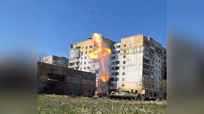 Russia Fires World’s Biggest Laser-Guided Mortar Round In Ukraine