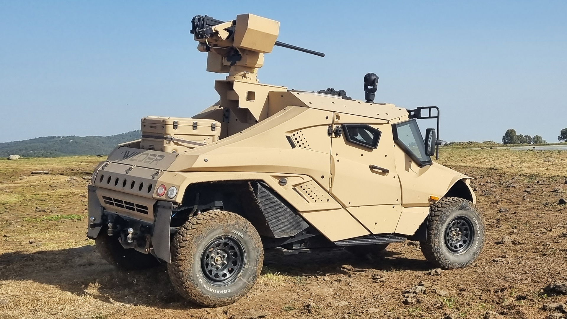 Israeli Pac Vehicles New Israeli Combat Vehicle Is Part Dakar Buggy, Part McLaren F1