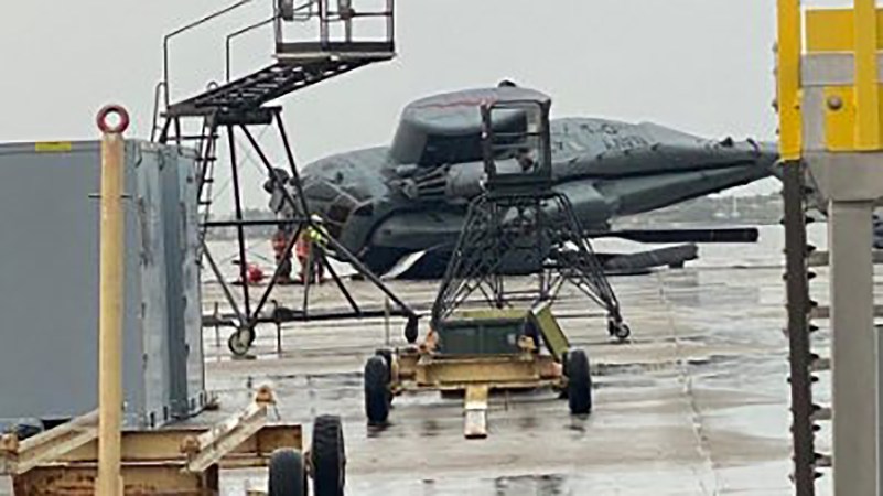 Navy Helicopters Flipped Over By Storm In Norfolk (Updated)