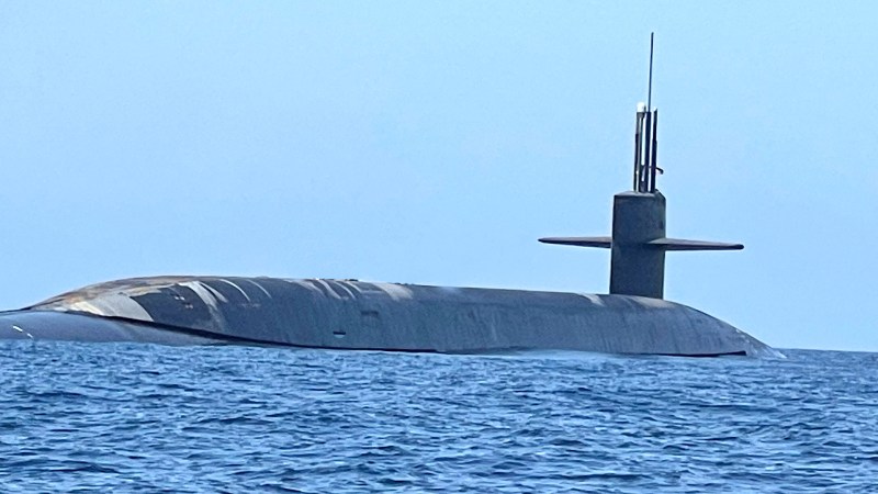 Highly Unusual Disclosure Made Of U.S. Ballistic Missile Submarine’s Presence In Arabian Sea