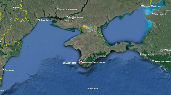 Sevastopol Just Came Under Ukrainian Aerial Drone Attack