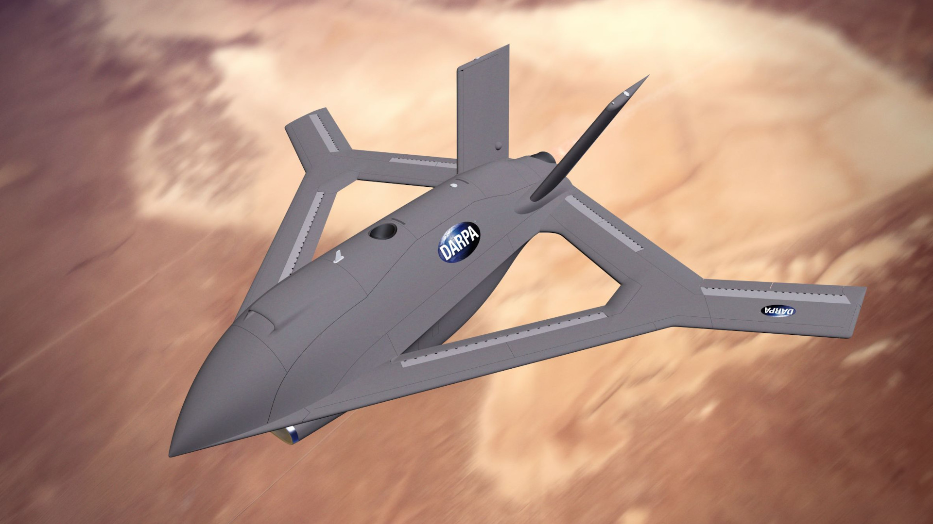 DARPA's New X-Plane Aims To Maneuver With Nothing But Bursts Of Air