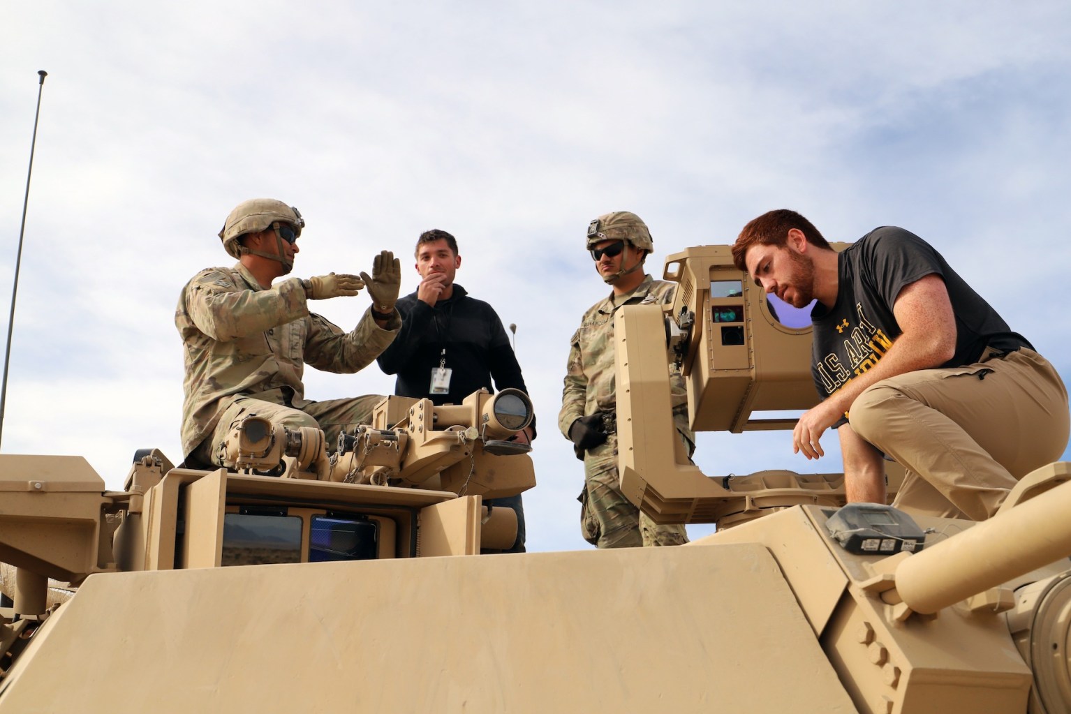 M1 Abrams Tank Tested With Artificial Intelligence Targeting System