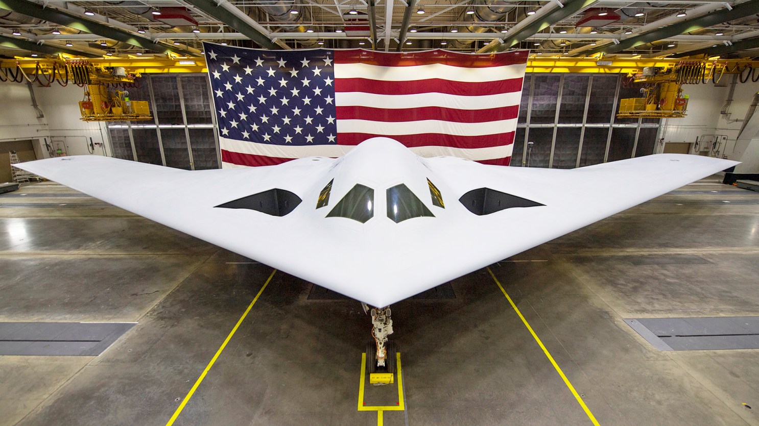B-21 Raider Seen From Above In New Image