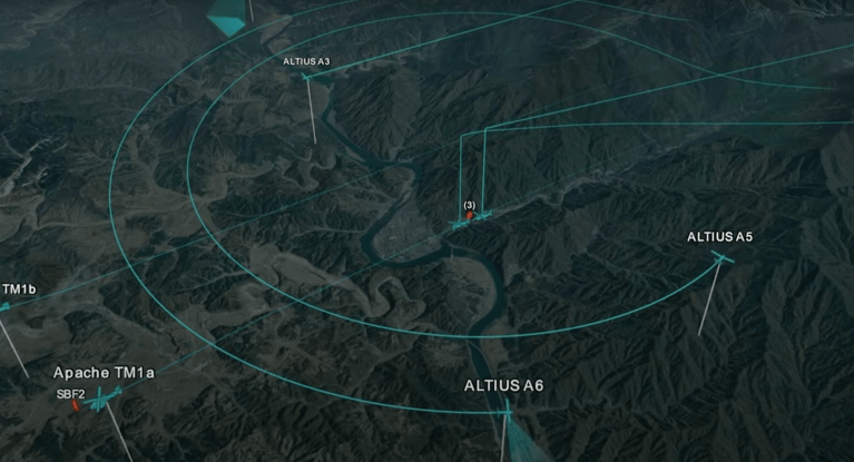 Our First Look At An ALTIUS-600M Loitering Munition Detonating