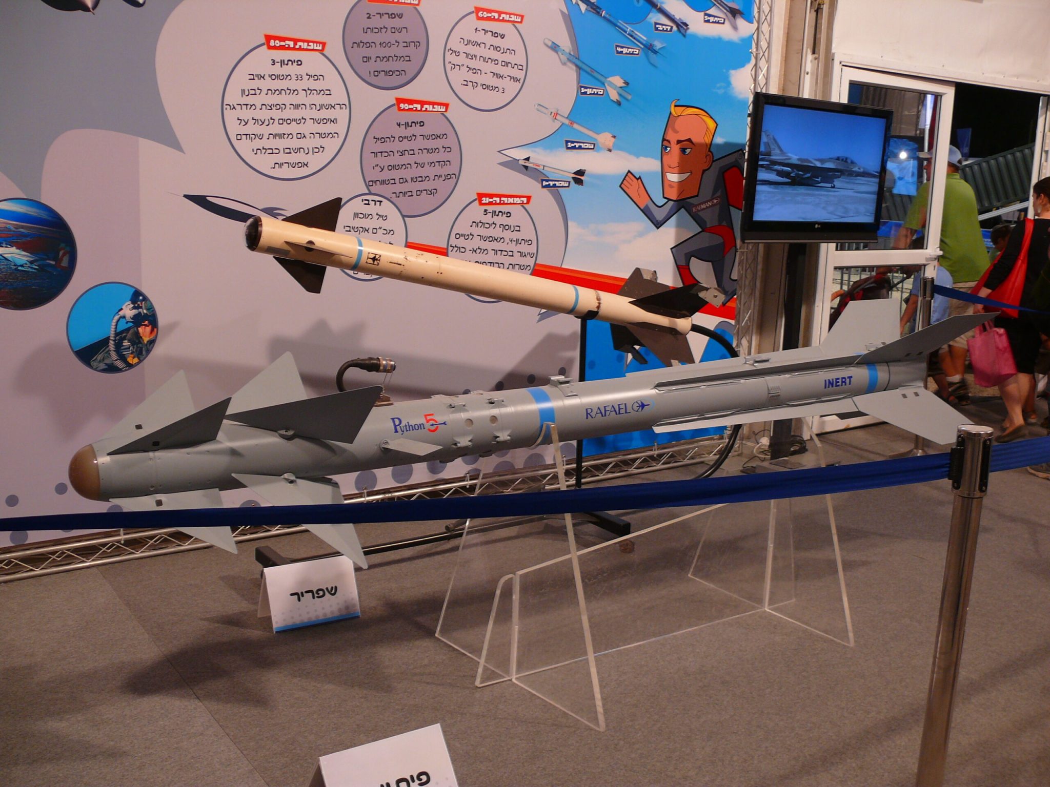Israeli Python Training Missiles Are Cleverly Disguised As U.S. Sidewinders