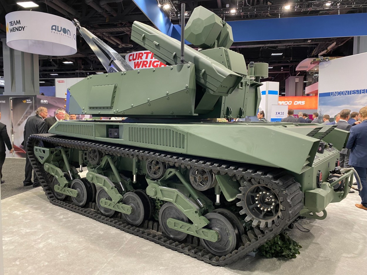 Ripsaw Mini Tank Emerges In New Air Defense Configuration