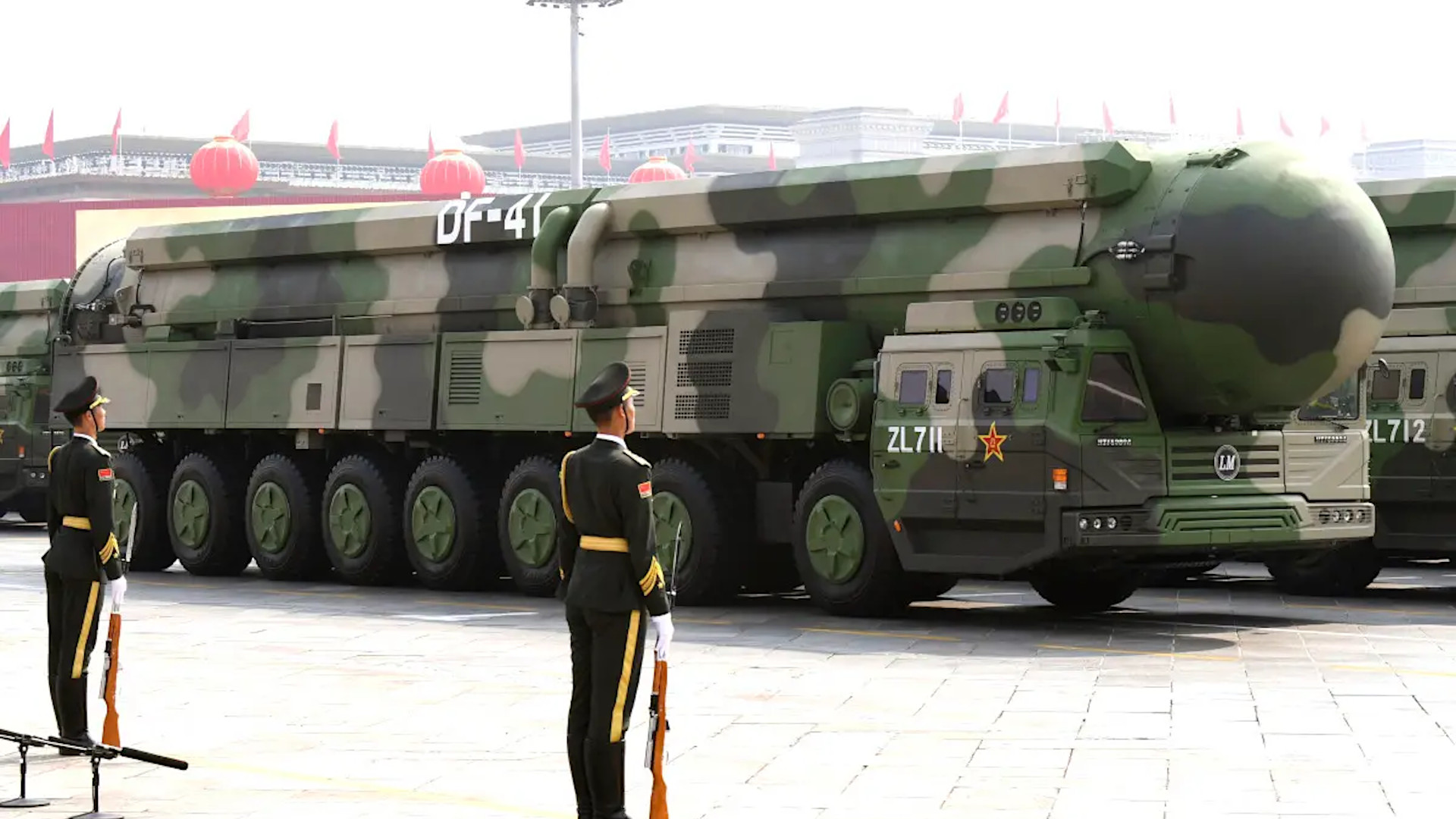 China's New DF-61 Intercontinental Ballistic Missile Breaks Cover