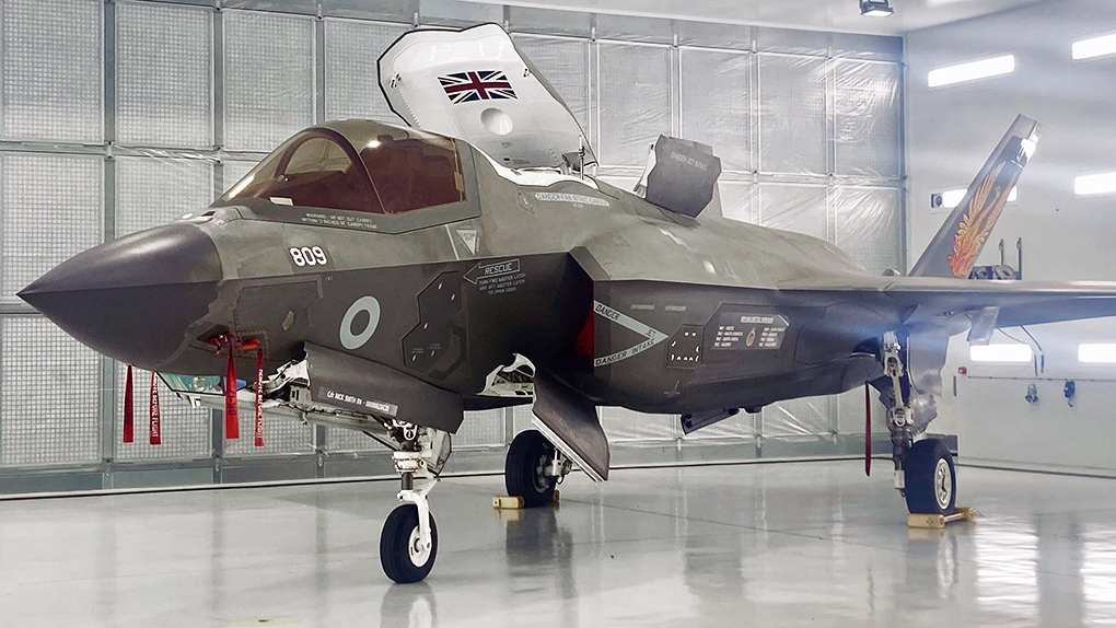 UK F-35B Still Stranded In Japan Is Awaiting Spare Parts