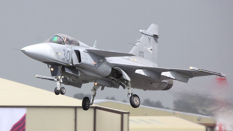 Hungary has signed a deal to buy four Gripen C fighters just days before the country is expected to approve Sweden's NATO membership.