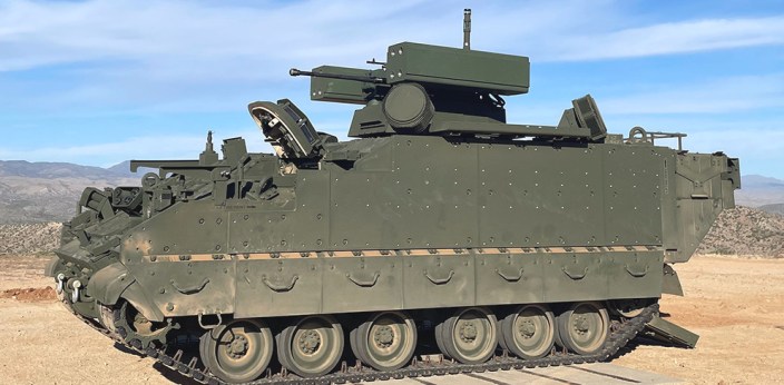 Counter-Drone Stryker Armored Vehicle Armed With Lasers, Rockets, Guns ...