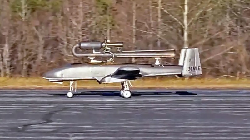 Pulsejet drone has flown.