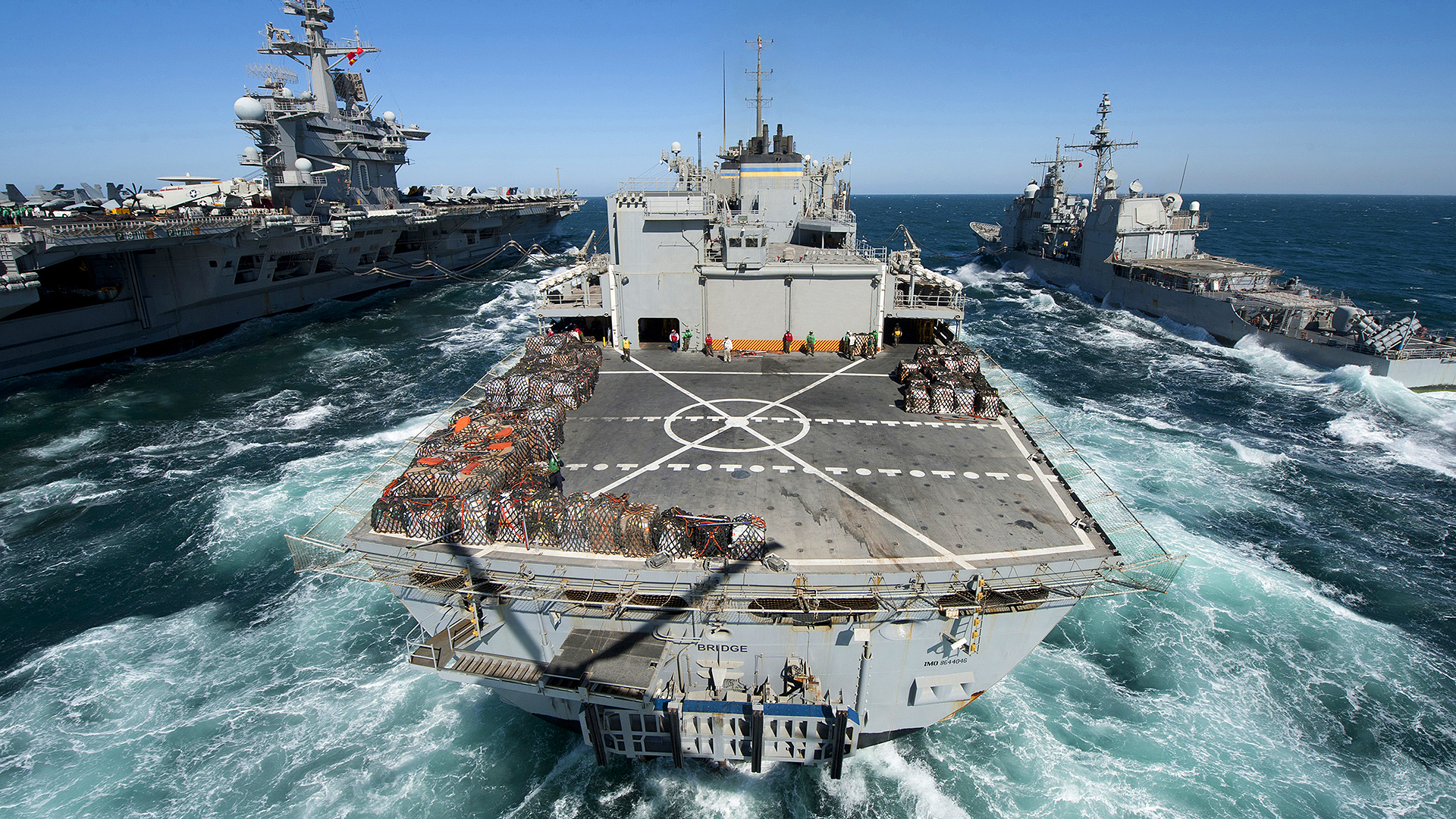 Contested logistics in the pacific