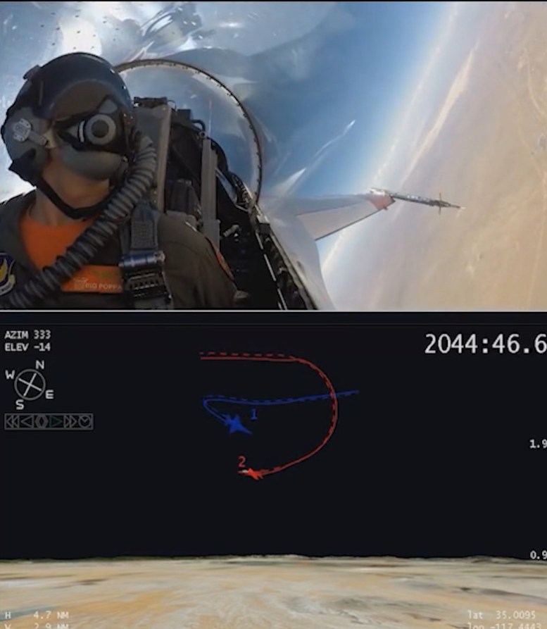 Next Big Challenge For AI Dogfighting Is Keeping Track Of Enemies Up Close