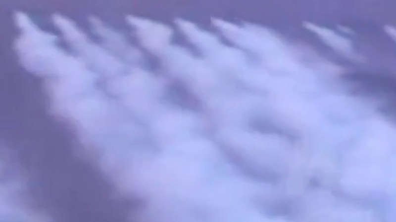 Russian troops used smoke to try and hide its attack in Luhansk Oblast.