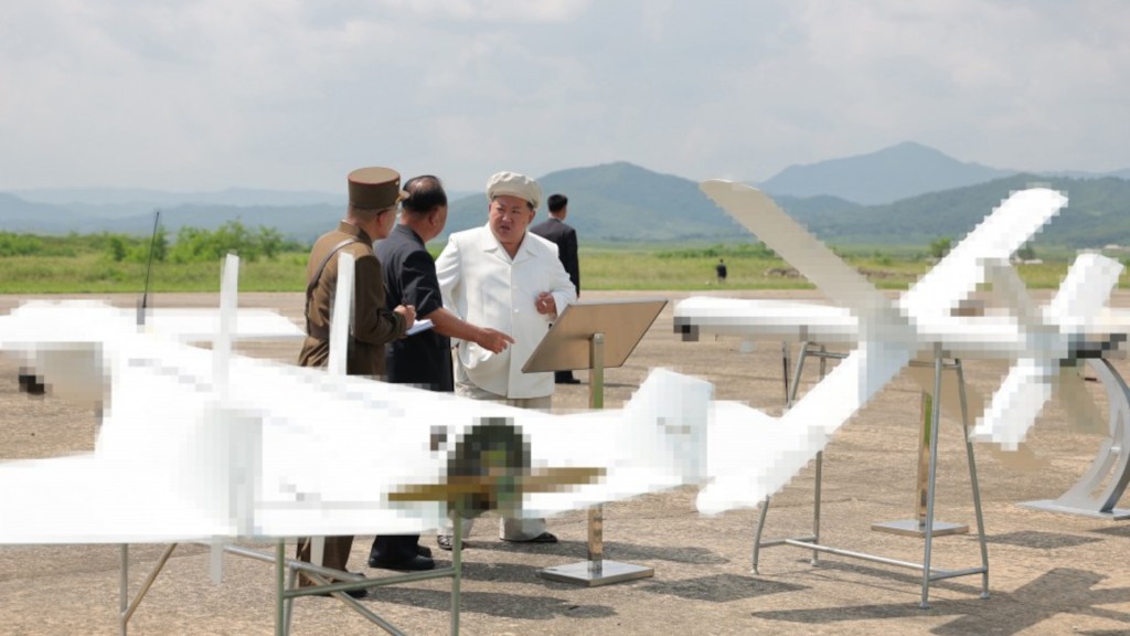 North Korea Unveils Clones of Israeli Kamikaze Drones