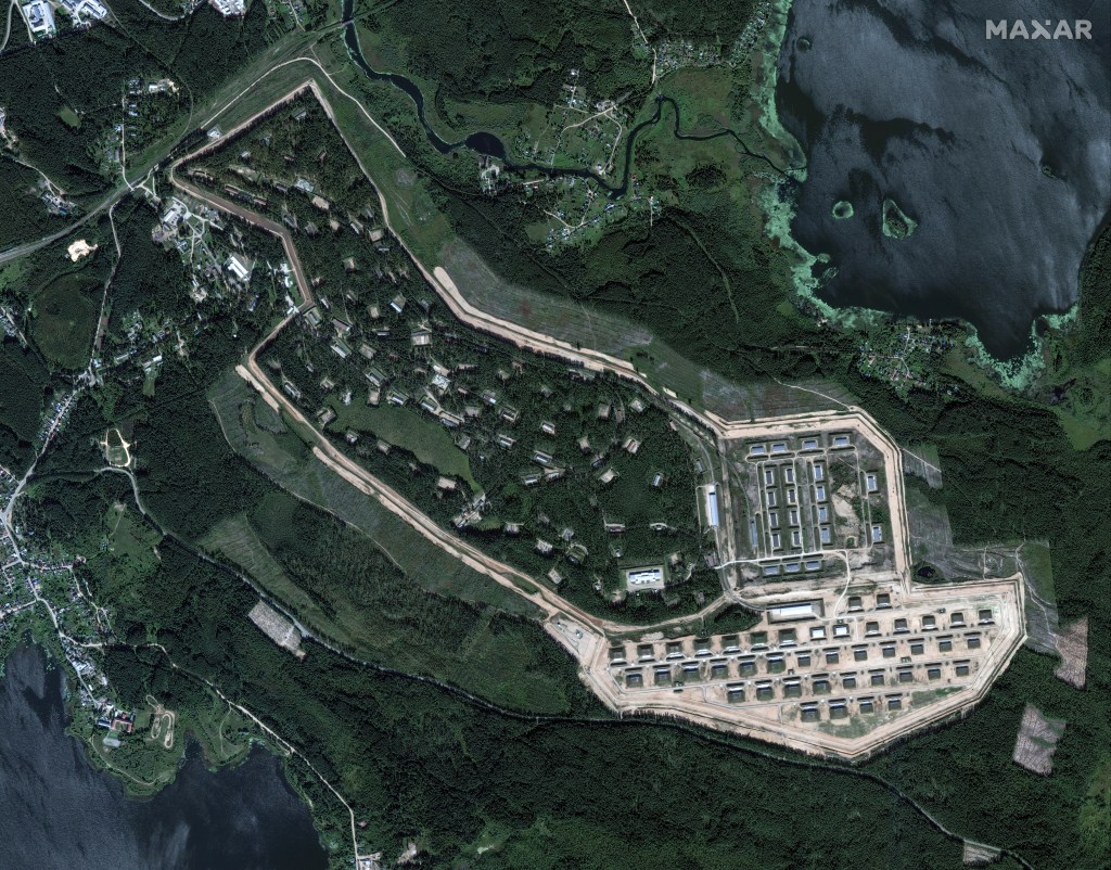Toropets Map Massive Russian Weapons Depot Still Burning After Ukrainian Drone Attack
