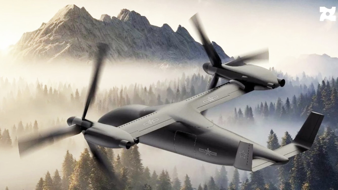 China’s Large Tiltrotor Drone Breaks Cover