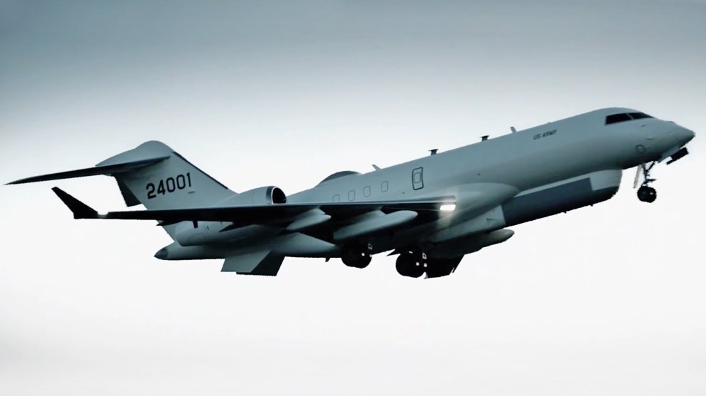 Army Wants To Test Air-Launched Drones From A Global Express Business Jet