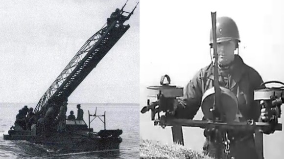 Army Rangers Used Gun-Toting Fire Engine Ladders To Assault Cliffs On D-Day