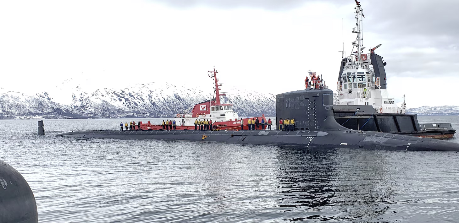 The Virginia class attack submarine USS New Mexico (SSN-779) visited Norway in 2021.
