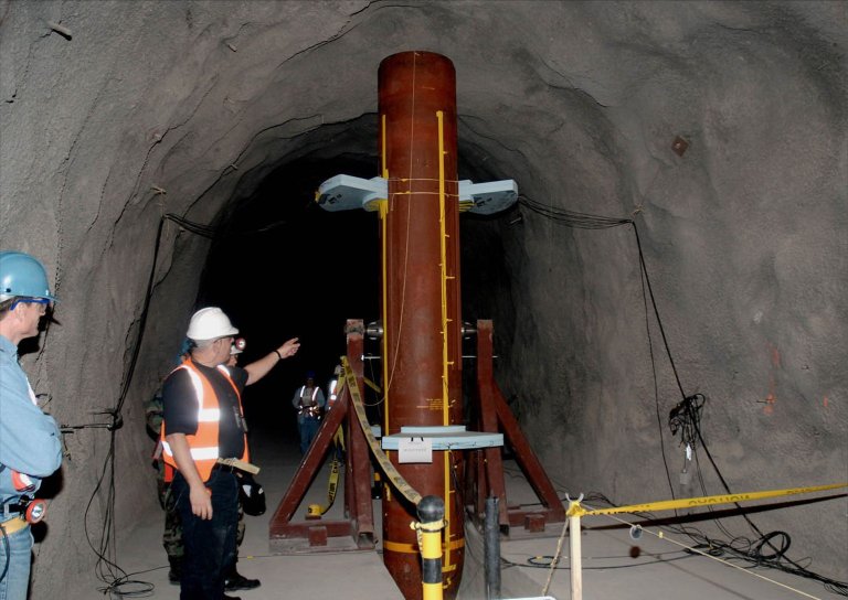 Test Bunker Machine Massive Ordnance Penetrator Bunker Buster Grows More Potent