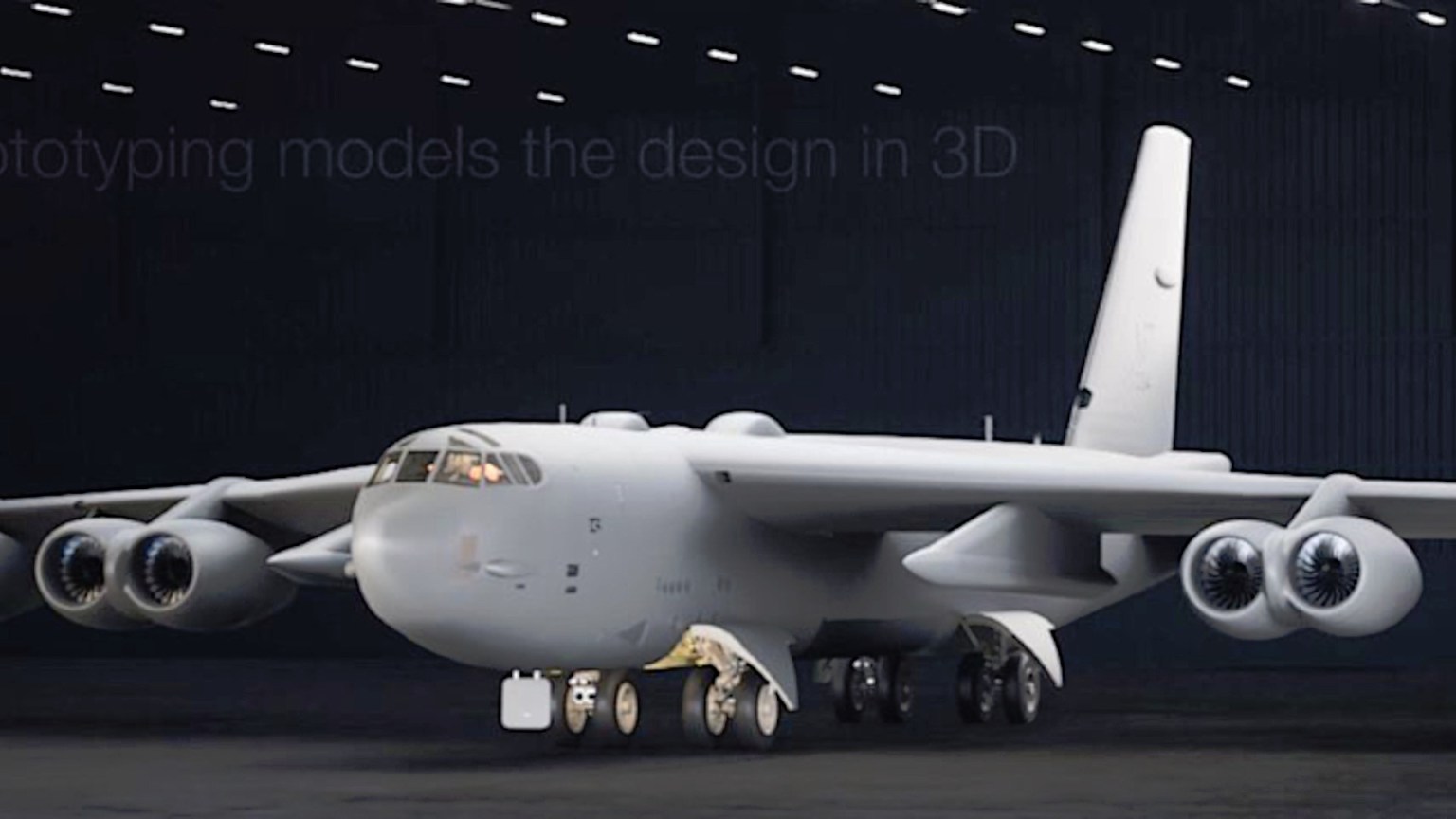 B 52 Engine Intake B-52 Re-Engining Plan Comes Into Sharper Focus