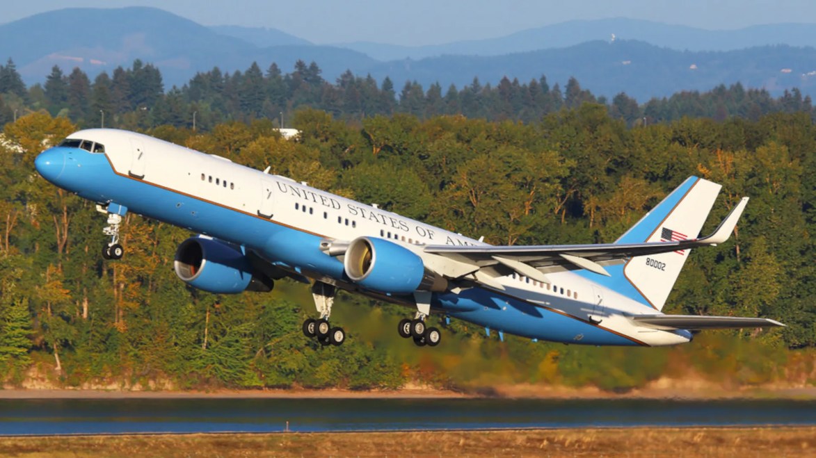 C-32A 'Air Force 2' Jet Like You've Never Seen One Before