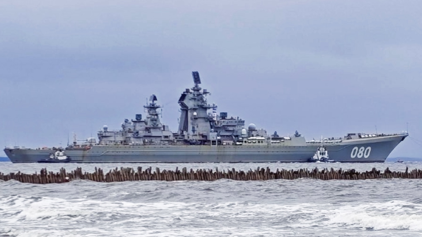 For the first time since 1997, the Russian Navy’s nuclear-powered battlecruiser Admiral Nakhimov is finally back in the water and moving under its own power, after years of repair work and modernization. The milestone comes after the 28,000-ton battlecruiser’s two nuclear reactors went back online earlier this year and the warship is now expected to become the future flagship of the Russian fleet, superseding sister vessel the Pyotr Veliky.