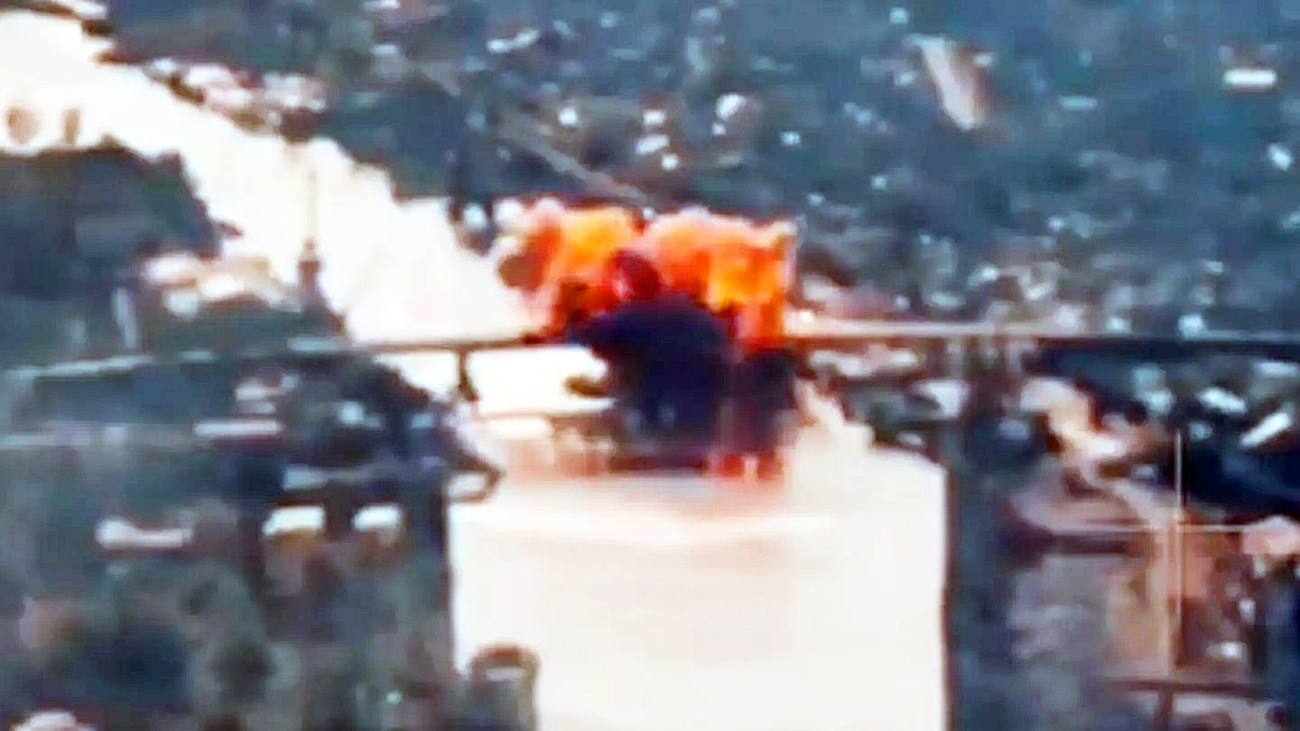 Despite a week of Russian bombardment, a key bridge in Kherson remains standing.