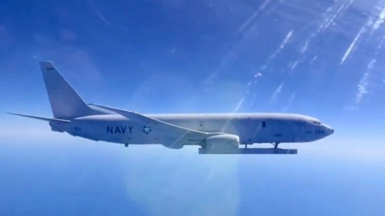 Footage has emerged taken from the cockpit of a Russian fighter jet, showing a U.S. Navy P-8A Poseidon maritime patrol plane fitted with a secretive radar pod during a mission over the Black Sea. The video underscores the growing importance of the P-8 for intelligence gathering in critical theaters such as the Black Sea, where a tense standoff continues between NATO and Russian assets, on the margins of the conflict in Ukraine.
