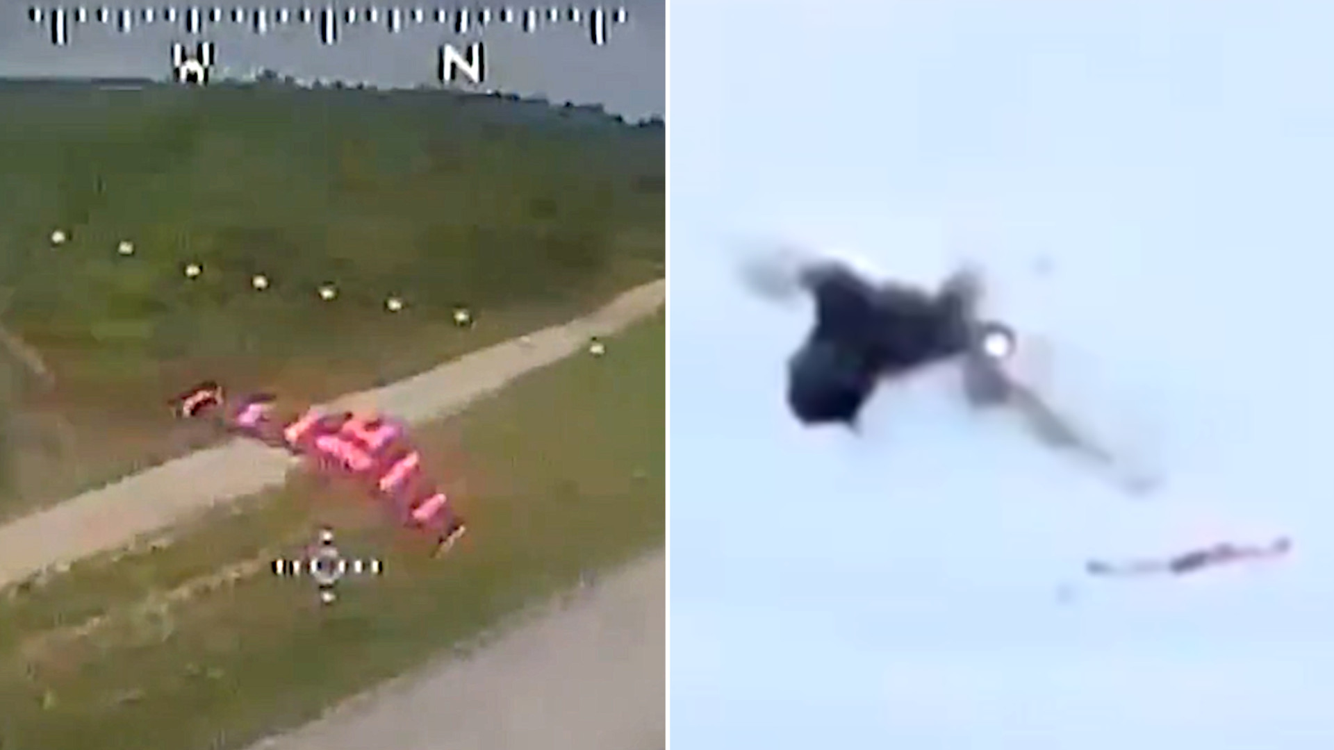 A small U.S. Army quadcopter carrying a Claymore mine recently knocked down another small uncrewed aerial system in a test.